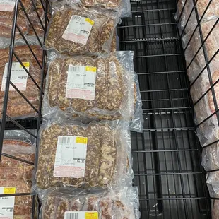 Frozen section - Sausages