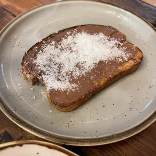 Nutella &amp; Coconut Flakes