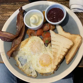 Layered Breakfast Plate