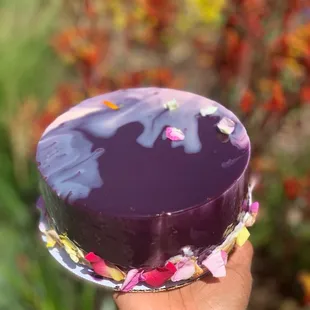 Strawberry Basil Entremet. Gluten Free!