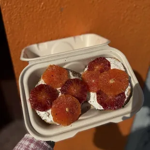 The Pre-Jam bagel (winter)