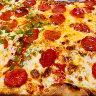 Pepperoni + Green Peppers