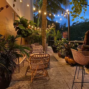 Dining patio