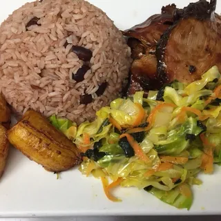 Jerk Pork Satisfaction Dinner