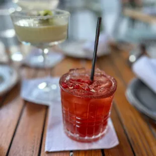 Spicy pomegranate mezcalita