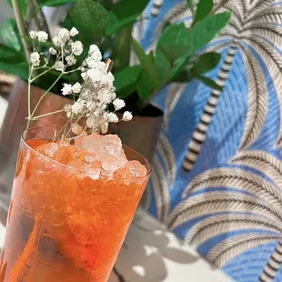 White Peach Aperol Spritz
