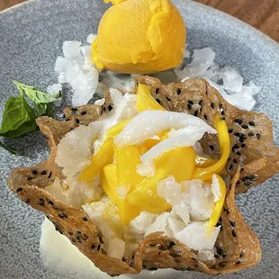 Mango sticky rice