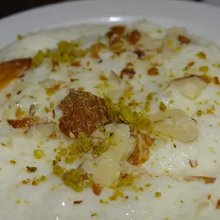 Close-up of Kheer.