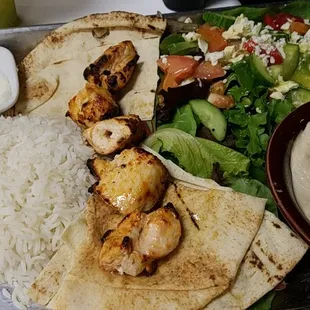 Chicken Kebab Plate