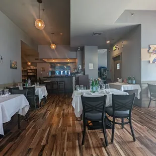 the dining room