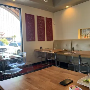 Inside dining room