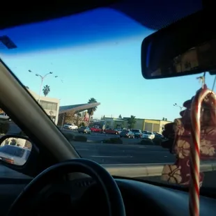 Passing it... Don't worry I am not driving