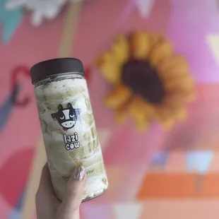 Matcha Love - Matcha Milkshake with Creme Brûlée Whip