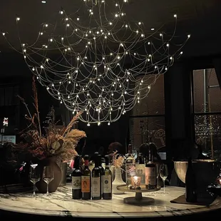 Inside - center table and focal point