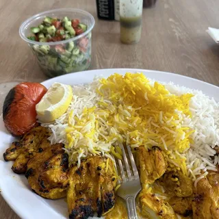 Boneless Chicken Thigh Kabob