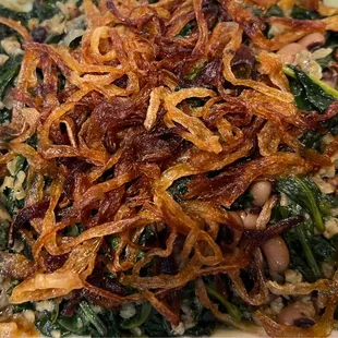 Sleek with caramelized onion