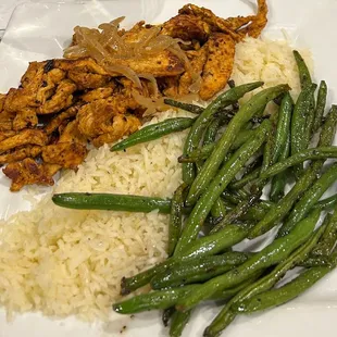 Chicken shawarma entree