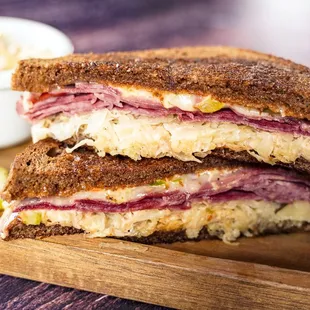 Reuben-- served with the original Nebraska recipe.