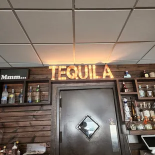 a tequila bar