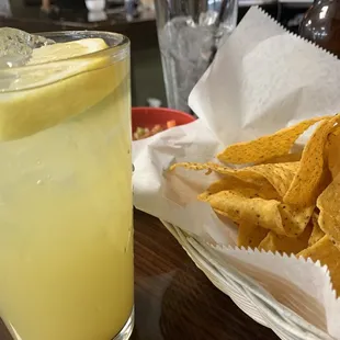 Patron and pineapple