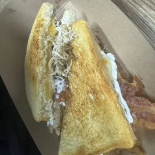 Chicken Bacon Ranch Grilled Cheese