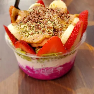 Pitaya and Coconut bases.  I like seeds! :)