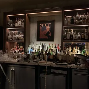 Bar area
