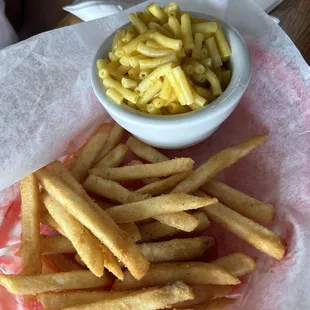 Kid&apos;s Mac with side of fries