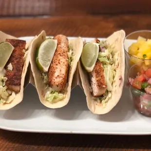 Blackened Mahi Tacos