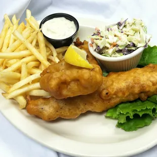 Shock Top Beer Battered Pub Fish and Fries!