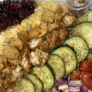 Lazy chicken salad $10