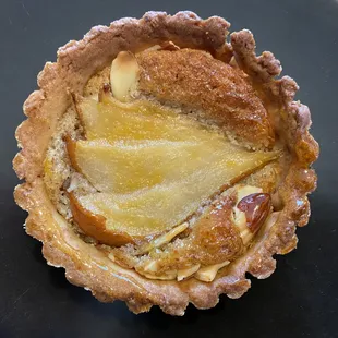 Spiced Pear Frangipane Tart