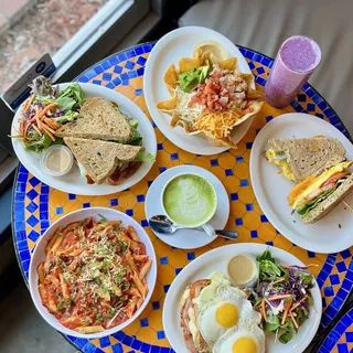 Marinated Chicken or Beef Tostada Salad