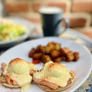 Salmon Eggs Benedict