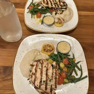 TV Dinner Grilled Lemon Chicken