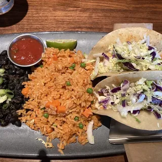 Blackened Shrimp Tacos Lunch