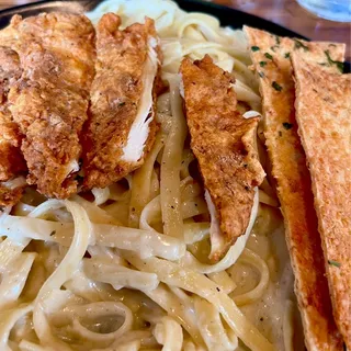 Fettuccine Alfredo Meal