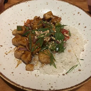 Tofu Kung Pao Bowl