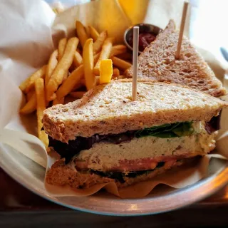 Walnut Chicken Salad Sandwich