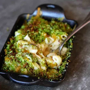 Mac N' Cheese with Hatch Chile + Bacon