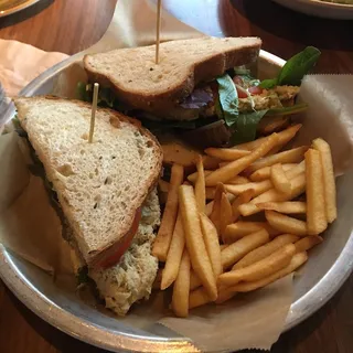 Walnut Chicken Salad Sandwich