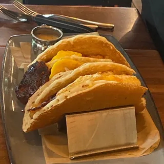 Lumberjack Pancake Tacos