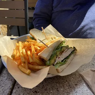 House Club Sandwich Meal