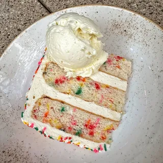 new Confetti Cake