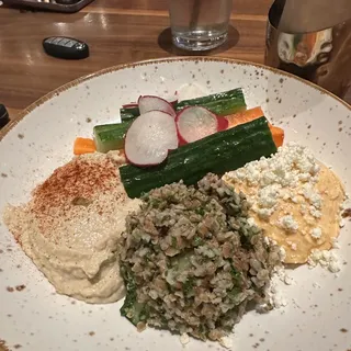 Hummus Spicy Feta Dips