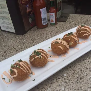 Loaded Potato Hush Puppies