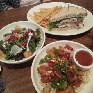 Walnut Chicken Salad Sandwich