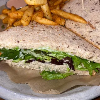 Walnut Chicken Salad Sandwich