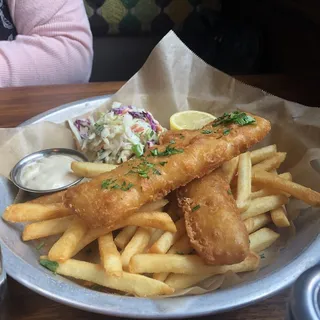 Beer Battered Fish Chips