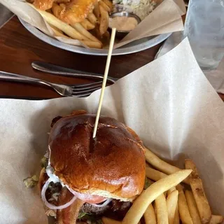 Battered Fish Chips (Lunch Portion)